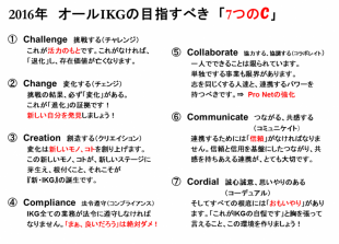 ７つのC